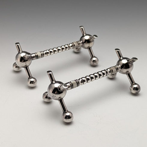 Around 1915 British Antique Silver Plated Napkin Ring & Knife Rest Pair Boxed